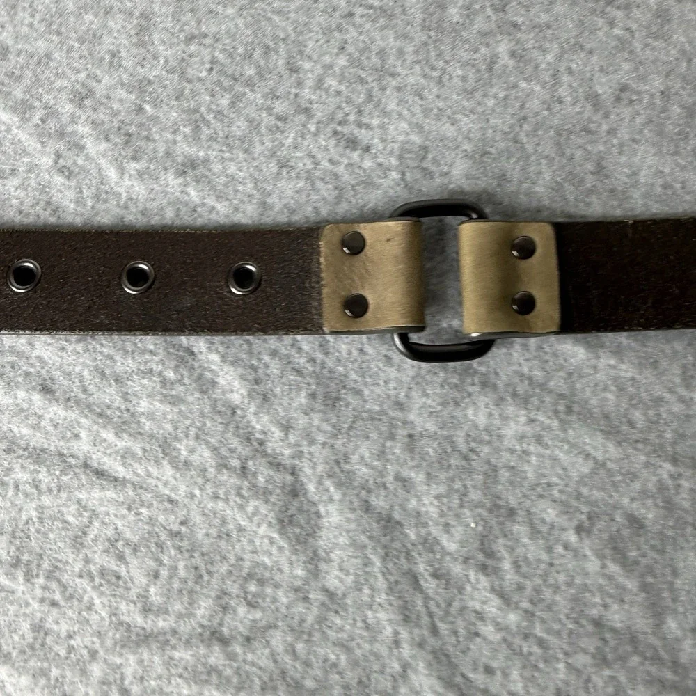 All Saints Ezra Waist Belt Leather Tan Western Minimalist Boho Womens‎ XS